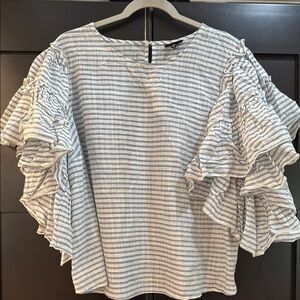 Ruffle Sleeve Top